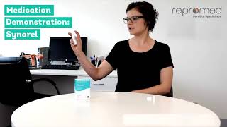 Synarel Medication Demonstration [upl. by Nicolle]