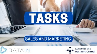 556 CRM TASKS  Dynamics Business Central NAV [upl. by Kate]