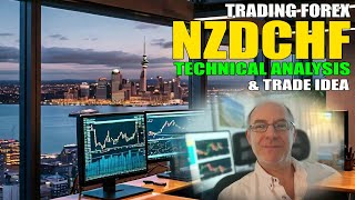 NZDCHF Technical Analtsis and Trade Idea [upl. by Oisacin]