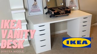 IKEA Linmon Desk 100x60 Setup  IKEA Assembly Video  Office Desk for Rs1890  Snehal K [upl. by Neira]