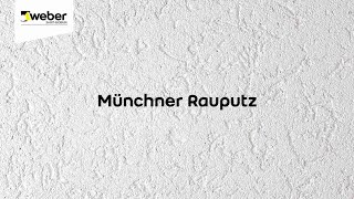 Münchner Rauputz  Serie quotPutzstrukturenquot [upl. by Eberle]