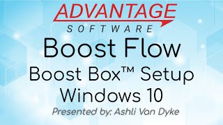 Boost Flow  Boost Box™ Setup Windows 10 [upl. by Enailil]