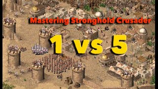 Strategy  Game  PC  Virtual Kingdoms  Fascinating War  1 vs 5 [upl. by Muhammad]