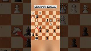 Mikhail Tals Brilliancy chess mikhailtal [upl. by Anitniuq]