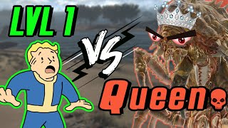 Can You Beat a Queen Mirelurk at Level 1 Fallout 4 [upl. by Augustus]