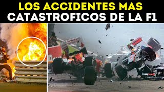 15 Accidentes Más Catástroficos De F1 De La Historia [upl. by Serica455]