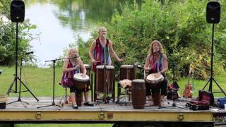 quotInanna Sisters in Rhythmquot webster park concert series 072616 3 [upl. by Ramedlab]