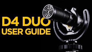 VMic D4 DUO User Guide  Using Your New Vlog Mic [upl. by Asirralc]