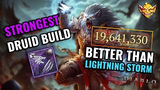 HIGHEST DAMAGE Perfected Shred Rank 1 Build  Druid guide  Diablo 4 Season 3 [upl. by Aidas]