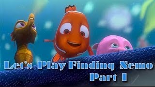 Lets Play Finding nemo part 1 Nostalgia begins [upl. by Patrich]