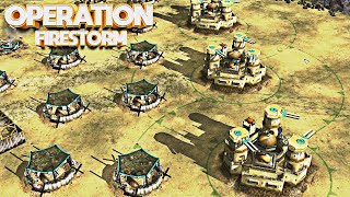 GLA Fortress vs 5 USA SOCOM  Command amp Conquer Generals Operation Firestorm [upl. by Ignatz]