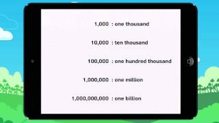 Learn how to write out numbers like 1000 10000 or 100000 Lesson [upl. by Itin]