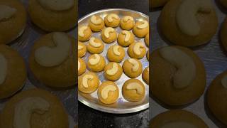 Making Besan Ladoo diwali celebration festival sweet family love song recipe besan shorts [upl. by Aipotu]