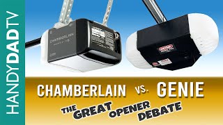 Chamberlain or Genie Which garage door opener should you buy [upl. by Avra]