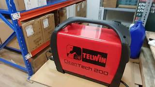 Telwin Cleantech 200  Demo For THERMX Bình Dương  Máy Làm Sạch Tẩy Mối Hàn Inox  Made in ITALY [upl. by Audwin439]