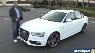 Audi A4 Avant S line 150HP review 2016 [upl. by Alyag312]