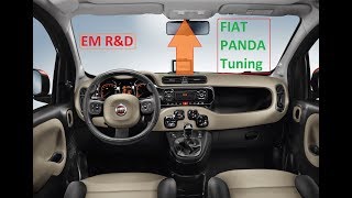 FIAT PANDA luce abitacolo LED TUNING  how to change the interior led bulb on the FIAT PANDA TUNING [upl. by Elmo178]