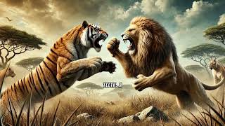 Lion vs Tiger  Who Would Win [upl. by Yrrek872]