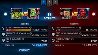 Hulk Insane Clap  Battleground  Hulk Smash Hulkling  Marvel Contest of Champions [upl. by Venus]