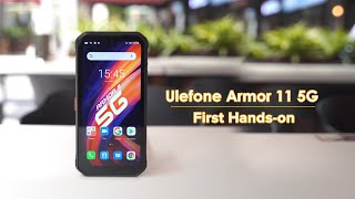 Flagship 5G Rugged Phone  Ulefone Armor 11 5G First Handson Video [upl. by Aiki]