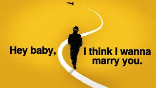 Bruno Mars  Marry You Official Lyric Video [upl. by Hodgson]