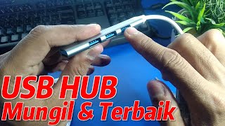 USB HUB TERBAIK UNTUK LAPTOP  Super Slim Imut Bisa Masuk Kantong [upl. by Finbar]