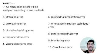 Handling Medication Error [upl. by Nilpik668]