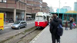 Weense trams in dienst in Utrecht ex Wiener Linien E6 amp C6 14122009 [upl. by Simons]