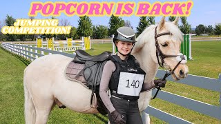 POPCORN IS BACK FIRST JUMPING SHOW [upl. by Oigimer68]