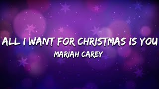 Mariah Carey  All I Want For Christmas Is You Lyrics [upl. by Mountford]