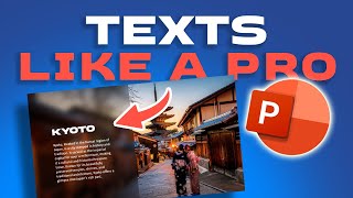 Add TEXTS like a PRO in PowerPoint 4 CREATIVE WAYS Step by Step 😊 [upl. by Nairolf102]