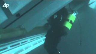 Raw Video Searching Under the Costa Concordia [upl. by Reiser159]