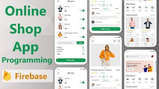 Online Shop Android Studio Project With Firebase  Online Shop Ecommerce Programming [upl. by Berthe645]