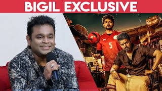 BIGIL Songs A R Rahman Reveals Exclusive Details  Vijay  Singappenney  Verithanam [upl. by Oninotna]