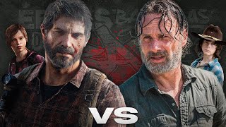 Rick Grimes vs Joel Épicas Batallas de Rap del Frikismo  Keyblade ft Maydawa [upl. by Ajtak]