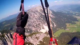 Flug Stoderzinken Gröbming hikeampfly gleitschirmfliegen paragleiten paragliding parapente [upl. by Ibrik38]