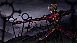 Saber Alter VS Berserker  4K AMV Edit  FateStay Night  Heavens Feel II [upl. by Nilreb]