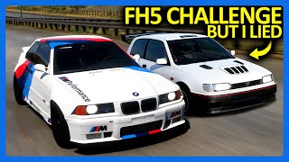 Forza Horizon 5 Online  Old Car Challenge But I Lied [upl. by Jaworski]