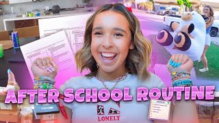 Senior Year After School  Night Routine as an influencer student and teenagergrwmschool [upl. by Slosberg]