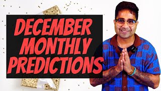 December Monthly Predictions  All Rising Signs njshivoham GISTTClips [upl. by Etteuqram]