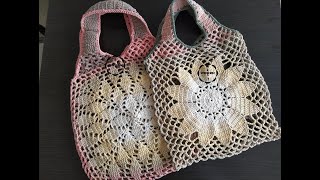 Szydełko Wioli  torba BAG torby crochet handmade [upl. by Nynahs]