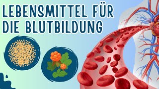 8 Lebensmittel die gut für die Blutbildung sind [upl. by Sirdi834]