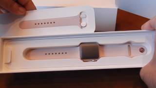 Apple Watch 2 38mm Rose Gold Unboxing [upl. by Bradshaw]