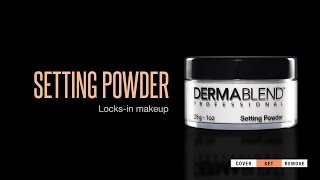 Dermablend  Setting Powder [upl. by Marketa]