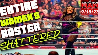 ENTIRE Womens Roster Being SQUASHED For Another Nia Jax MEGA PUSH  KO Wants Answers  WWE RAW 918 [upl. by Rehpatsirhc718]