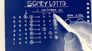 BOCORAN SYDNEY LOTTO 1 OKTOBER 2024  PREDIKSI SIDNEY JITU HARI INI [upl. by Zela988]