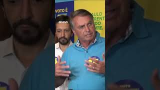 Bolsonaro diz que nunca apoiou Marçal e sempre esteve com Ricardo Nunes shorts [upl. by Libb]