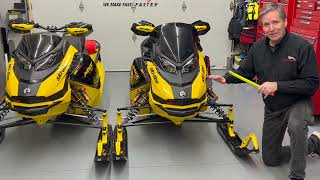 Lowering kit for Ski Doo 850 Competition Turbo [upl. by Prudence]