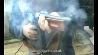 Hudson Thompson M1A1 full auto video [upl. by Nonek]