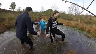 Exeter College year 2 Coaching and Fitness Mud run [upl. by Ruff]